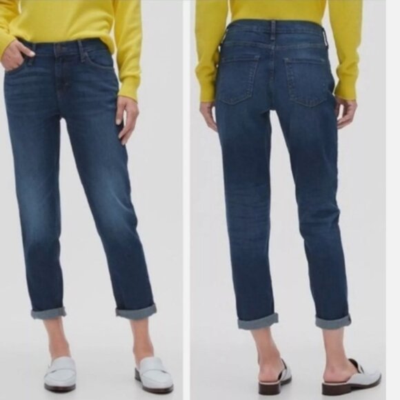 Banana Republic women's Girlfriend Lindsay Premium Denim straight leg jeans 27 - Picture 9 of 15